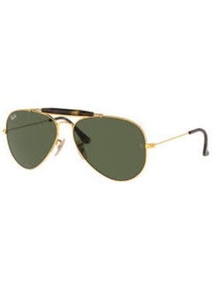 Buy Men's UV Protection Aviator Shape Sunglasses RB-3029-62-181 - Gold in Saudi Arabia