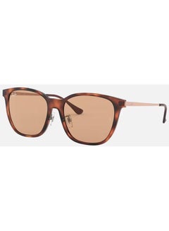 Buy Unisex UV Protection Cat Eye Shape Sunglasses RB-4333D-55-6492/93 - Brown in Saudi Arabia