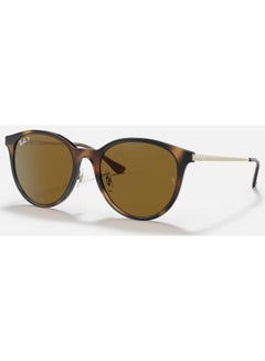 Buy Unisex UV Protection Cat Eye Shape Sunglasses RB-4334D-55-710/83 - Brown in Saudi Arabia