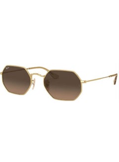 اشتري Unisex UV Protection Hexagon Shape Sunglasses RB-3556N-53-9124/43 - Gold في السعودية