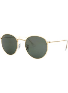 Buy Men's UV Protection Round Shape Sunglasses RB-3447-53-9196/31 - Gold in Saudi Arabia