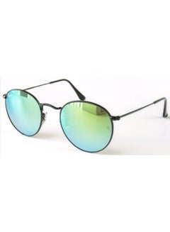 Buy Men's UV Protection Round Shape Sunglasses RB-3447-53-002/4J - Black in UAE