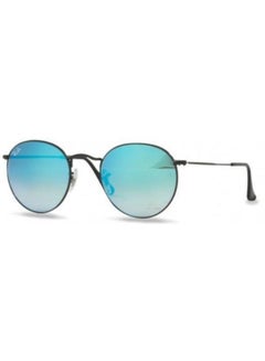 Buy Men's UV Protection Round Shape Sunglasses RB-3447-53-002/4O - Black in Saudi Arabia