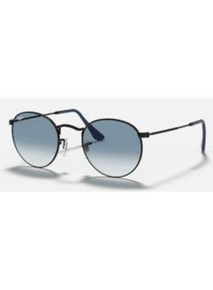 Buy Men's UV Protection Round Shape Sunglasses RB-3447-50-006/3F - Black in Saudi Arabia