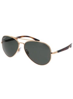 Buy Men's UV Protection Aviator Shape Sunglasses RB-3675-58-001/58 - Gold in Saudi Arabia