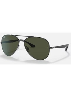 Buy Men's UV Protection Aviator Shape Sunglasses RB-3675-58-002/31 - Black in Saudi Arabia