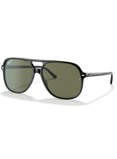 اشتري Unisex UV Protection Square Shape Acetate Sunglasses RB2198 901/58 60-14 - Lens Size: 60 Mm - Polished Black في الامارات