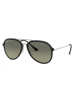 Buy Men's UV Protection Aviator Shape Sunglasses RB-4298-57-601/71 - Black in Saudi Arabia