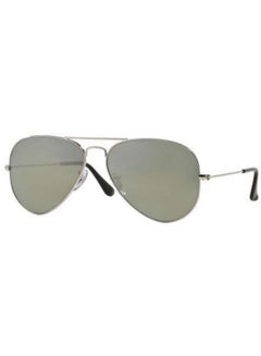 Buy Men's UV Protection Aviator Shape Sunglasses RB-3025-58-003/59 - Silver in Saudi Arabia