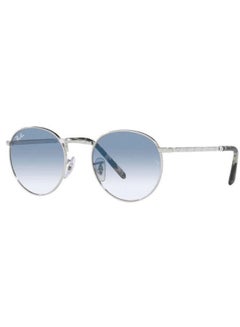 Buy Unisex UV Protection Round Shape Sunglasses RB-3637-53-003/3F - Silver in Saudi Arabia