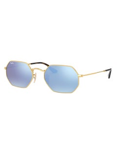 اشتري Unisex UV Protection Hexagon Shape Sunglasses RB-3556N-53-001/90 - Gold في السعودية