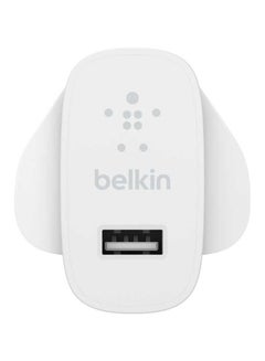 Buy USB-A Wall Charger 12W White in UAE