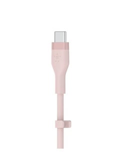 Buy Boost Charge Flex USB-C to Lightning Connector Soft-touch Silicone 1M Pink in UAE