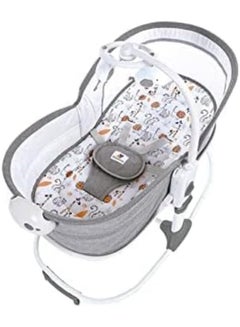 Buy Mastela 6 In 1 Multi-Function Bassinet With 3 Point Harness And 3 Height Adjustment Removable Music And Vibration Unit in Egypt