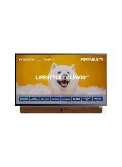 Buy 24" FHD, Lifestyle Smart TV, HDMI,USB,60Hz,Built-In Upto 3 Hrs Battery, (Google TV) 24LP60G White in Saudi Arabia