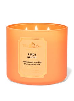 Buy Peach Bellini 3-Wick Candle in Saudi Arabia