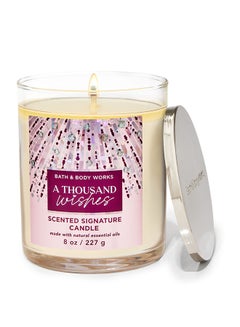 Buy A Thousand Wishes Single Wick Candle Multicolour in Saudi Arabia