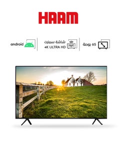 Buy Smart TV - 65 Inch - UHD - 4K - Android - HM4K65S11TND HM4K65S11TND Black in Saudi Arabia