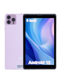 اشتري 8 inch Android 12 Tablet WiFi 8GB RAM 512GB ROM 8000mAh Battery 800*1280 IPS For Adult Pink في الامارات