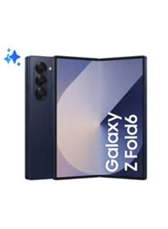 اشتري هاتف Galaxy Z Fold 6 ثنائي الشريحة باللون الأزرق وذاكرة الوصول العشوائي (RAM) سعة 12 جيجابايت وذاكرة تخزين داخلية 512 جيجابايت ويدعم شبكة الجيل الخامس (5G) - الإصدار العالمي في الامارات