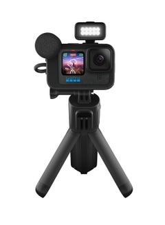 Buy HERO12 Black Creator Edition - Includes HERO12 Black, Volta (Battery Grip, Tripod, Remote), Media Mod, Light Mod, Enduro Battery, and Carrying Case official GoPro KSA Version in Saudi Arabia