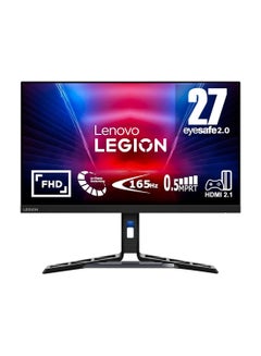 Buy Legion R27i-30 Gaming Flat Monitor, 27" FHD IPS Display, Up to 180Hz Refresh Rate, 0.5ms (MPRT) Response Time, AMD FreeSync Premium & Adaptive Sync Compatible, 67B5GAC1AE Raven Black in Egypt