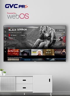 اشتري 85-Inch Smart 4K TV WebOS - GVC-85WS7200 GVC-85WS7200 Black في السعودية