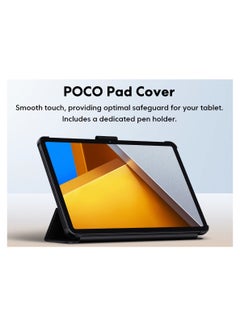 Buy Poco Pad Cover | Triangular Magnetic Black in UAE