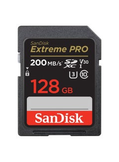 اشتري Extreme Pro SDSDXXD-128G-GHJIN SD Card,  SDXC, Class 10, UHS-I, V30, Max Read 200 MB/s 128 GB في الامارات