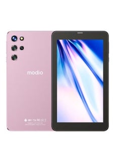 اشتري M12 7 Inch HD IPS Display Dual SIM Support 6GB RAM 256GB 5G 2.0MP Front and 5.0MP Rear Cameras 4000mAH Battery Android Tablet - International Version(Pink) في الامارات