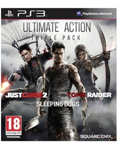 Buy Action Triple Pack - PlayStation 3 (PS3) in Saudi Arabia