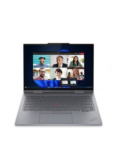 اشتري كمبيوتر محمول Yoga 2-IN-1 بشاشة مقاس 14 بوصة ومعالج Core Ultra 7-155U وذاكرة وصول عشوائي 16 جيجابايت ومحرك أقراص SSD سعة 1 تيرابايت وبطاقة رسومات Intel Iris XE وWindows 11 Pro في الامارات