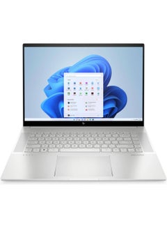 Buy Envy 16-H1053DX Laptop With 16 Inch WQXGA Touch Display, Core- i7-13700H Processor/16GB RAM/1TB SSD/8GB NVIDIA GeForce RTX 4060 Graphics/Windows 11 Home English/Arabic Silver in Egypt