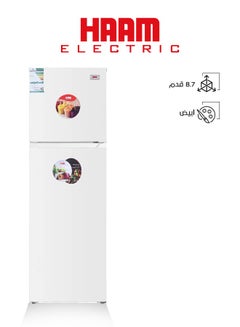 اشتري Double Door Refrigerator 8.7 Feet HM310WRF-O24INV White في السعودية