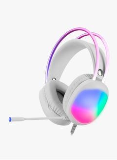 Buy Transparent RGB Gaming Headset – 3.5 mm For Mobile / PC / PS4-5 / Xbox - HG8959 in Egypt