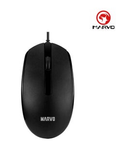 اشتري Wired mouse MS003, Black office Mouse - 1000DPI في مصر