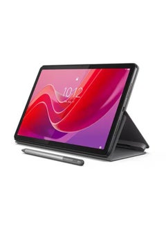 Buy Tab K11 11-Inch Luna Grey 4GB RAM 128GB 4G LTE With Folio Keyboard & Lenovo Tab Pen in Egypt