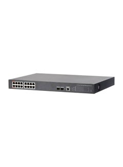 اشتري 16-Port PoE Gigabit Managed Switch Black في مصر