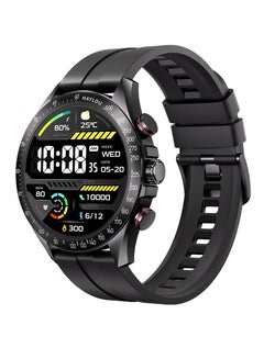 Buy 300 mAh Smart Watch 1.43" AMOLED Display Smart Watch for Men SpO2 Heart Rate Monitor 20 Days Endurance Smartwatch IP68 Waterproof Fitness Watch for Android iOS Phones Black in Saudi Arabia