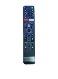 اشتري New Voice Remote Control for Sony Smart TV KD55X9500G KD55X9000H KD65X9000H KD75X9500G KD85X9500G KD55X9500H Controller with Two Batteries Black في الامارات