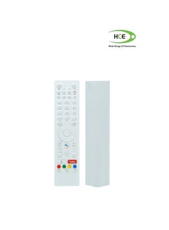 اشتري ChongHong Smart Voice TV Remote Control with Netflix, YouTube Buttons White في الامارات