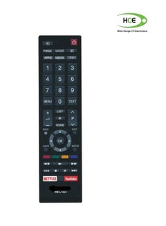 اشتري Universal Remote Control Replace Toshiba TV Remote for All Toshiba TV Replacement for LCD LED HDTV Smart TVs Remote Black في الامارات