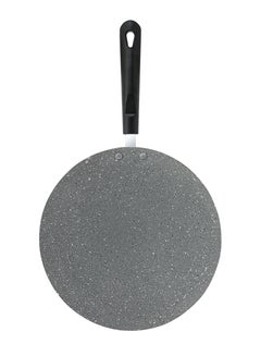 Buy Smart Granite Series Tawa, Forged Aluminium Layer | 5 Layer Construction | Bakelite Handle | 28cm Multi-Functional Aluminum Pan Suitable For Crepe Chapatti Pancakes Roti Dark Grey 28cm in Saudi Arabia