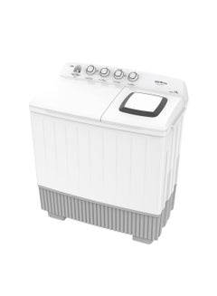 Buy Semi Automatic Top Load Washing Machine With Durable Body & Silent Operation 500 W BWS-018 White in Saudi Arabia