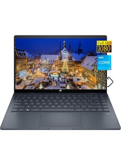 اشتري 14-ek0013dx Laptop With 14-Inch Display, Core i3-1215U Processor/8GB RAM/512GB SSD/Intel Iris XE Graphics/Windows 11 + ROKC Bundle English Blue في الامارات