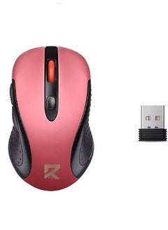 اشتري Redragon BM-2638 Wireless Mouse – 2,400 DPI (Red) في مصر