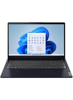 اشتري IdeaPad 3 Laptop With 15.6-Inch Display, Core i5-1235u Processor/16GB RAM/512GB SSD/Intel Iris XE Graphics/Windows 11 English Abyss Blue في الامارات