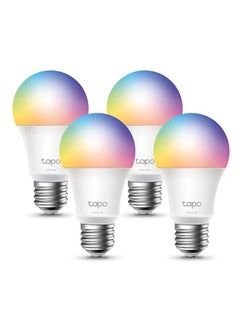 Buy Tapo L530E(4-Pack)  Smart Wi-Fi Light Bulb, Multicolour, 4-Pack Multicolour in UAE