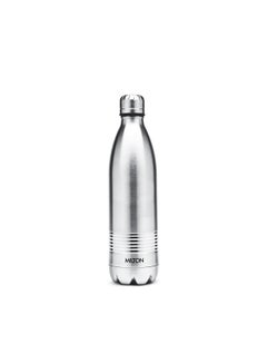 Buy Milton Thermosteel Duo DLX 750, Double Walled Vacuum Insulated Flask 700 ml | 24 oz | 24 Hours Hot and Cold Water Bottle, 18/8 Stainless Steel, BPA Free, Food Grade, Leak-Proof | Silver Silver in Saudi Arabia