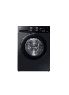 اشتري Front Load Washer 9KG Hygiene Steam WIFI Black Caviar 130 kW WW90CGC04DABYL Black في السعودية